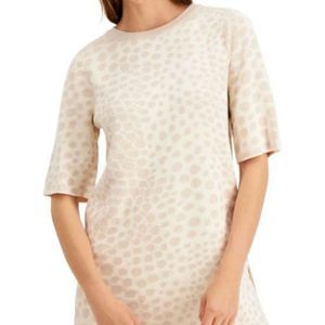 Alfani Printed Crewneck Sweater NWT